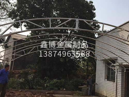 不锈钢棚架，彩棚